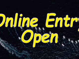 ONLINE ENTRY OPEN!