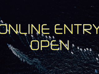 ONLINE ENTRY OPEN!