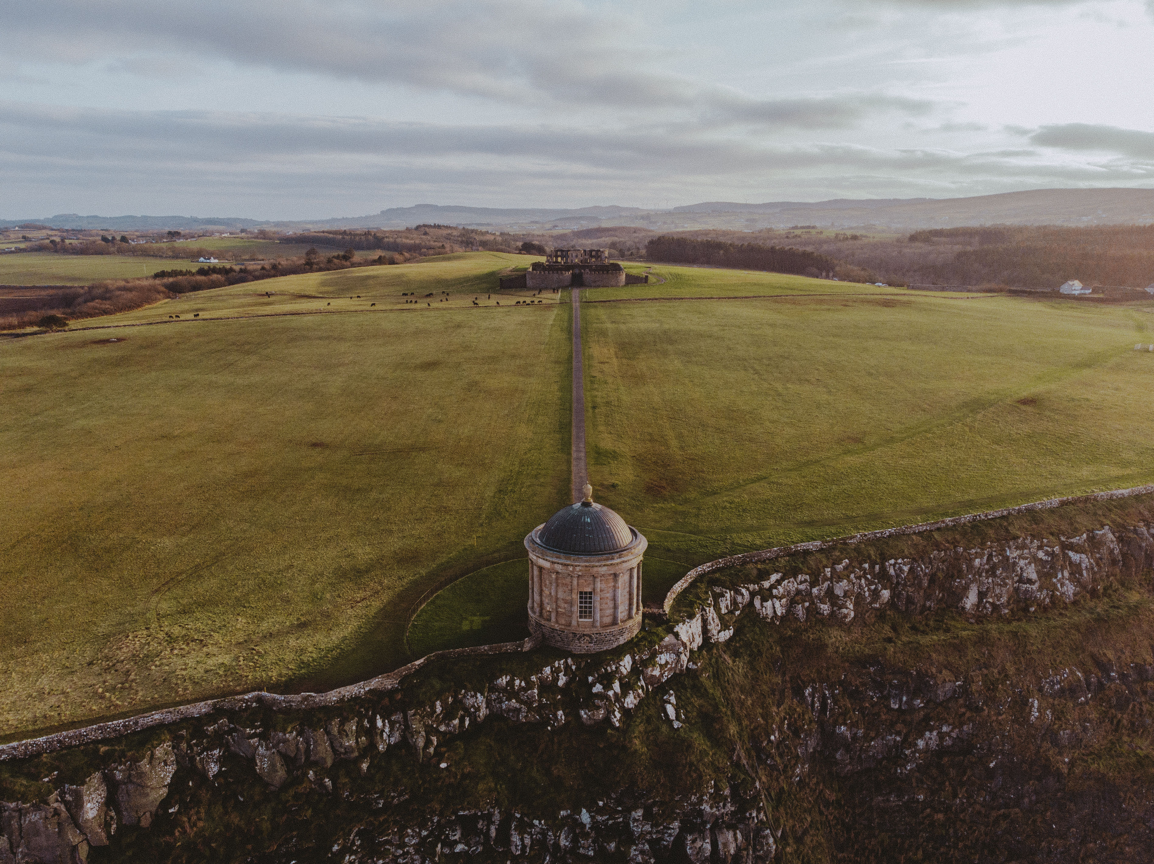 Mussenden Cliff Hanger Print
