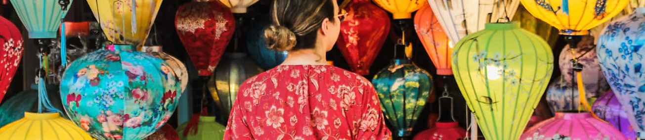 Colorful shop in Hoi An