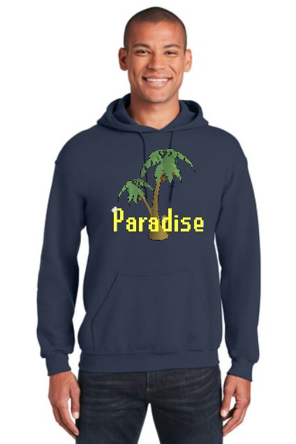 Thumbnail: Paradise Hoodie- Large Logo
