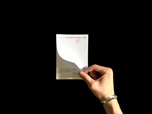 Tear & Stick DIY poster template