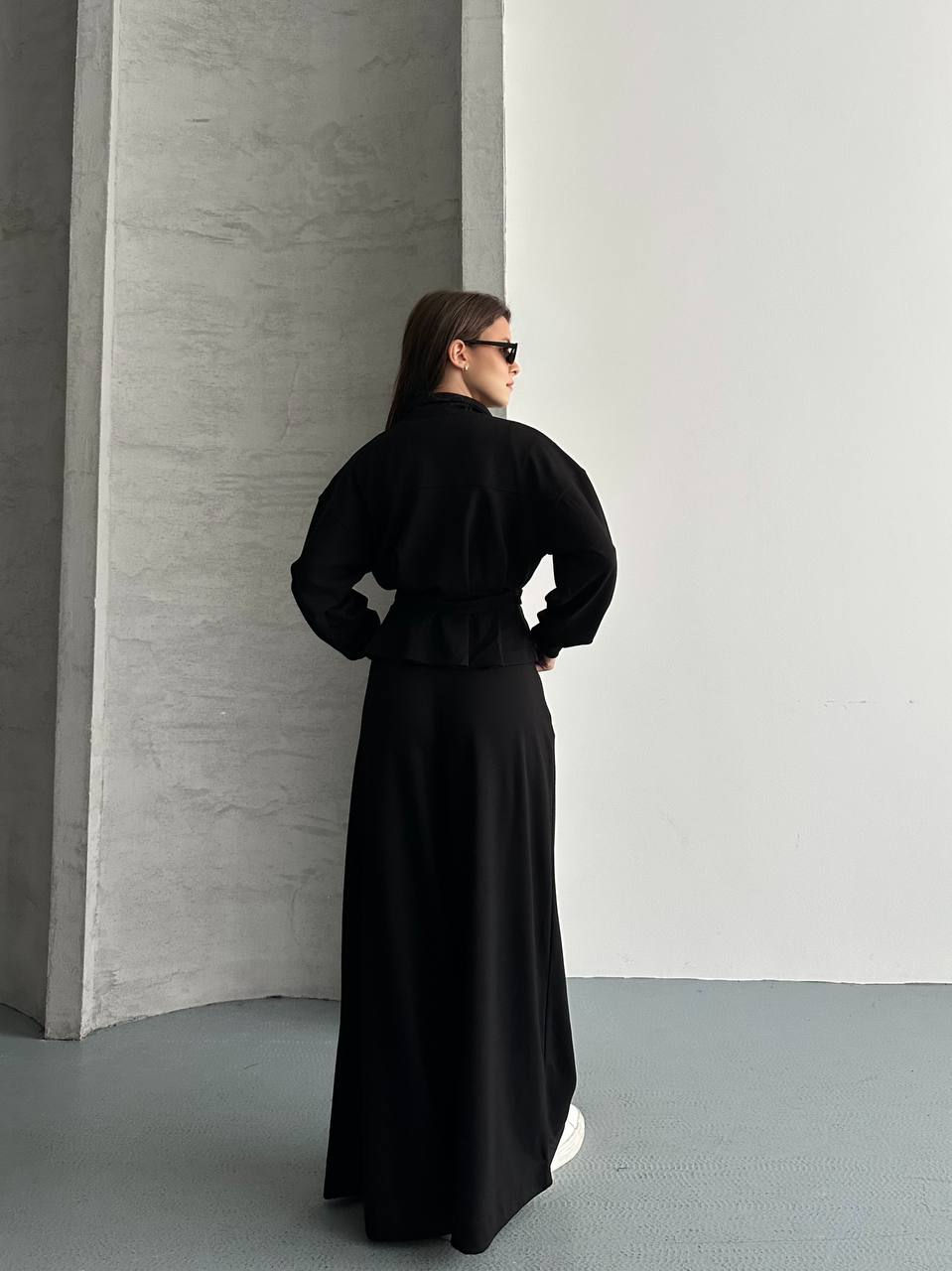 Küçük resim: Kemer Detaylı Çift Pile Kadın Takım