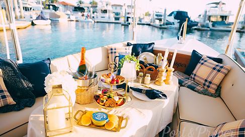 plaid duffy boat rental with a caviar experience