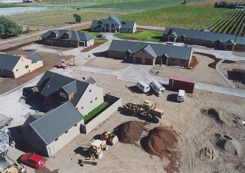 Vintners Retreat, housing construction project, 