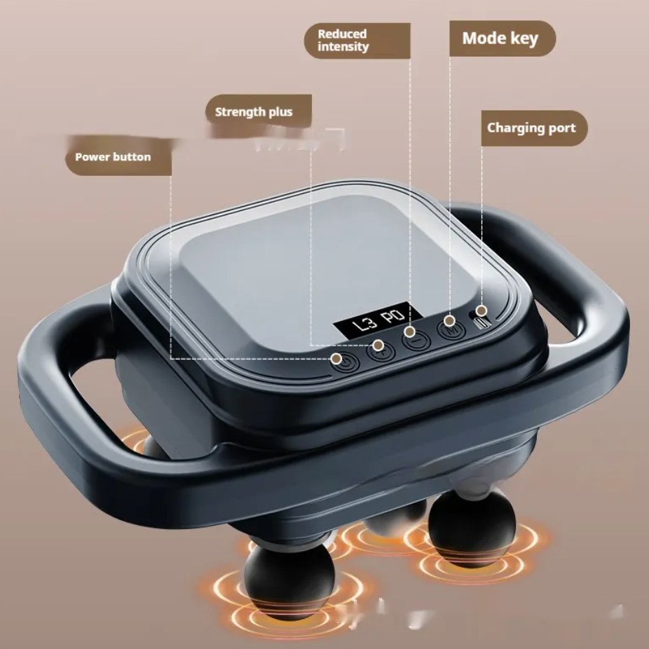 Miniatura: 8-Head Hot Compress Massage Gun