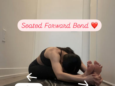 Seated Forward Bend (Root Chakra)