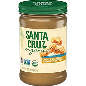 Santa Cruz Organic Creamy Light Roasted Peanut Butter