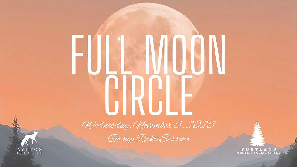 PWSC November Full Moon Circle: Celebration + Release