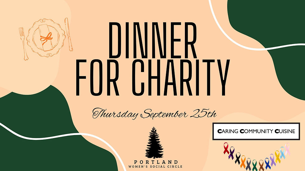 September Dinner with Heart: A PWSC Charity Evening 