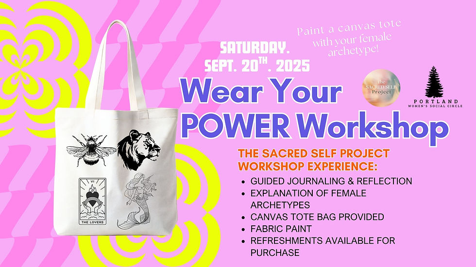Wear Your Power Workshop