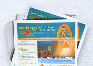 Picture of Church Bulletins