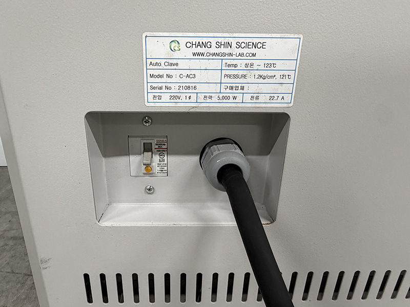 Thumbnail: ChangShin C-AC3 Autoclave