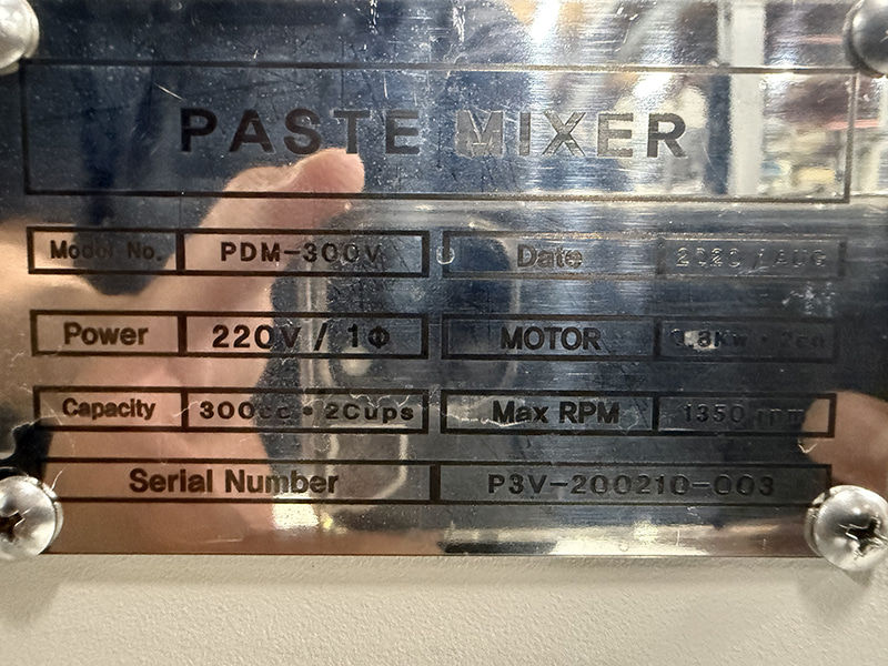 Thumbnail: KMtech PDM-300V Paste Mixer