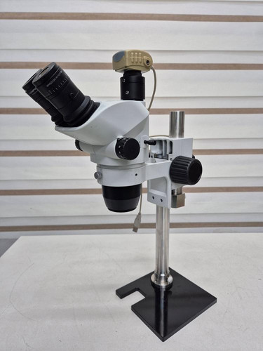 【完動品・美品】OLYMPUS μ PANORAMA Olympus Brand Sz61 Digital Zoom Stereo Microscope Olympus