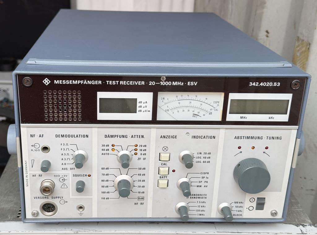 Rohde & Schwarz ESV Test Receiver