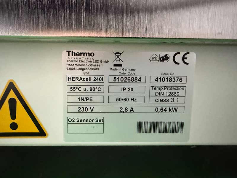 Thumbnail: Thermo HERACell 240i CO₂ Incubator