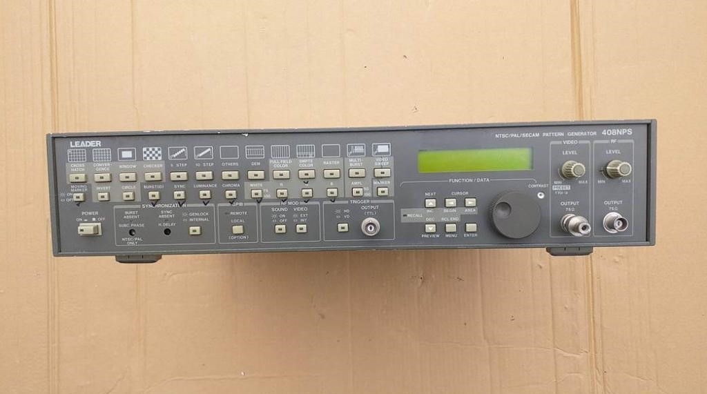 LEADER 408NPS NTSC/PAL/SECAM Pattern Generator