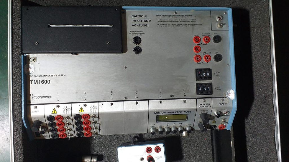 Thumbnail: Programma TM1600 Breaker Analyzer
