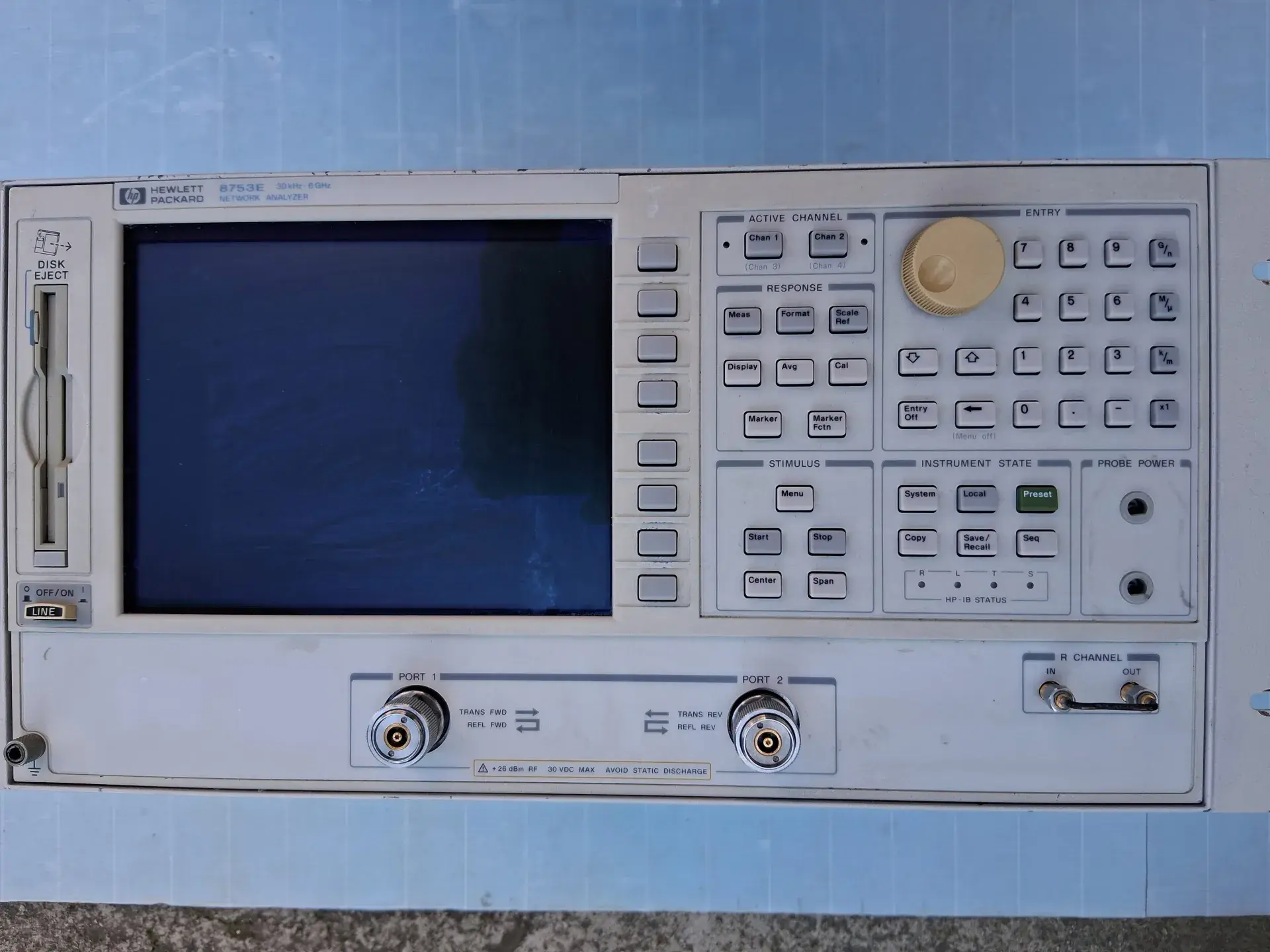 HP 8753E Network Analyzer_For Part