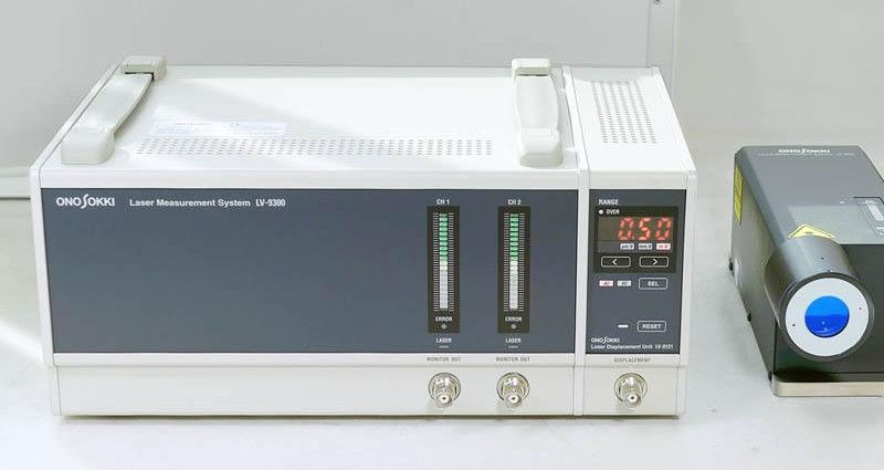 OnoSokki LV-9300 Laser Measurement System