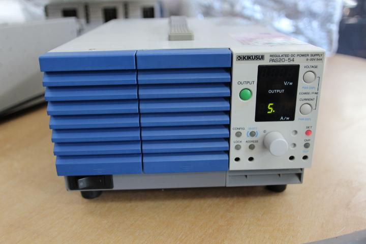 KIKUSUI PAS20-54 REGULATED DC POWER SUPPLY