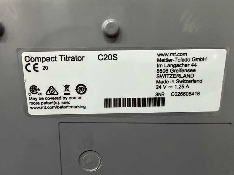 Thumbnail: Mettler Toledo C20S Karl Fischer Titrator