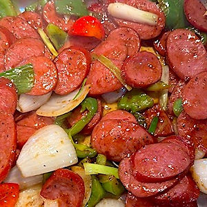 Stir-fried Sausage