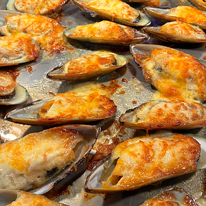 Baked Mussels