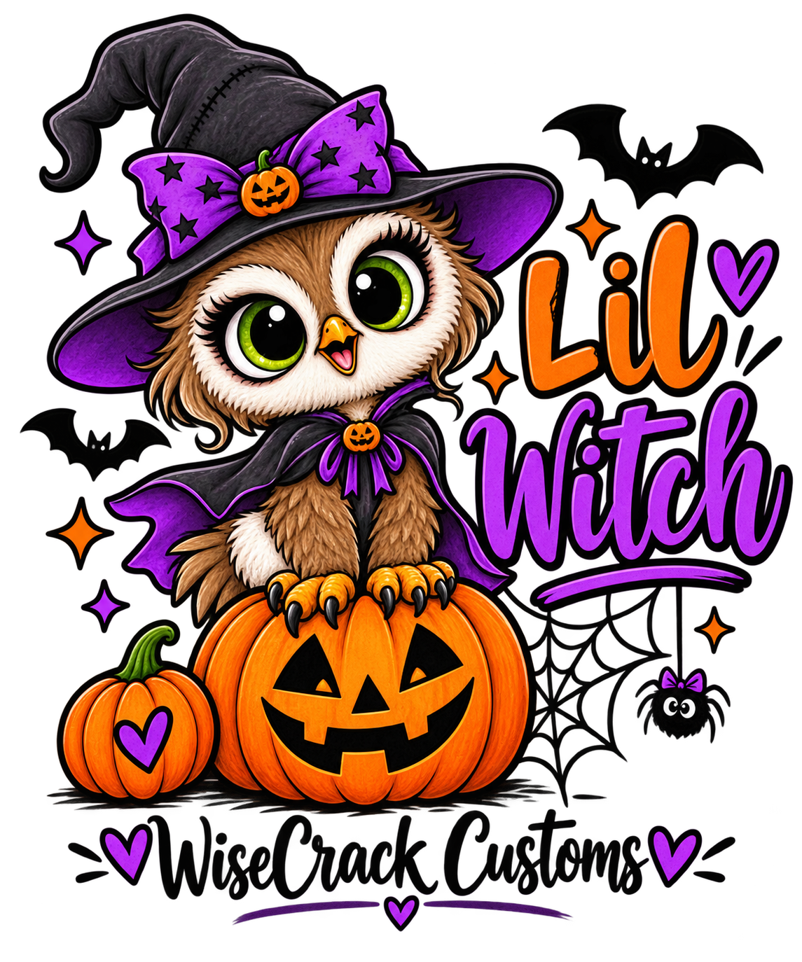 Lil Witch Halloween Tee