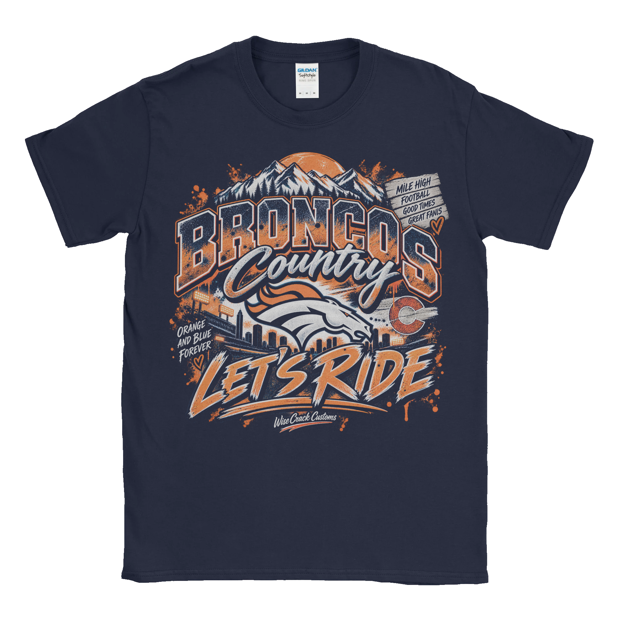 🧡🏈 Broncos Country “Let’s Ride” Tee