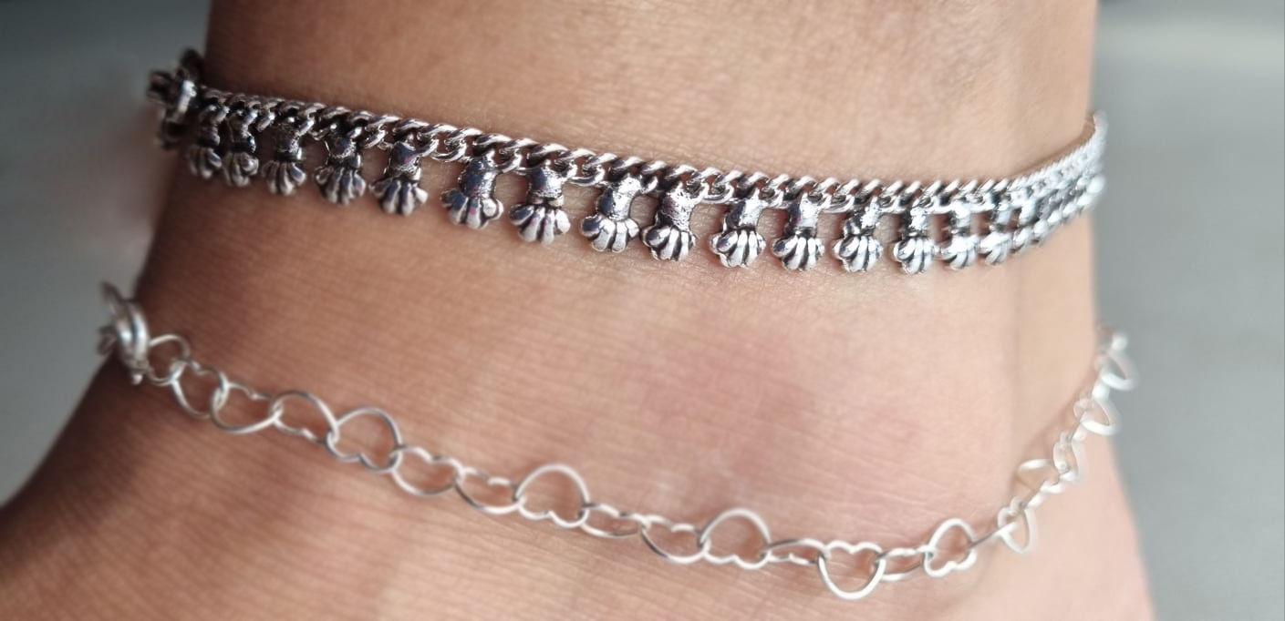 Tornozeleira Indiana Conchinhas