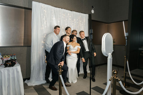 Wedding Photo Booth setup up Perth