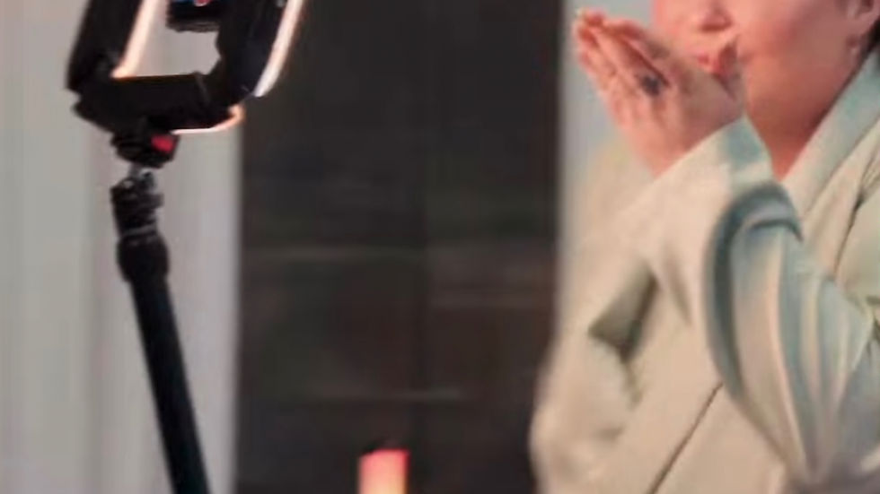 Guests enjoying a 360 video booth activation at charity fundraiser in Perth