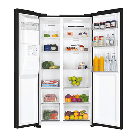 Thumbnail: HAIER AMERICAN FRIDGE FREEZER HSOBPIF183