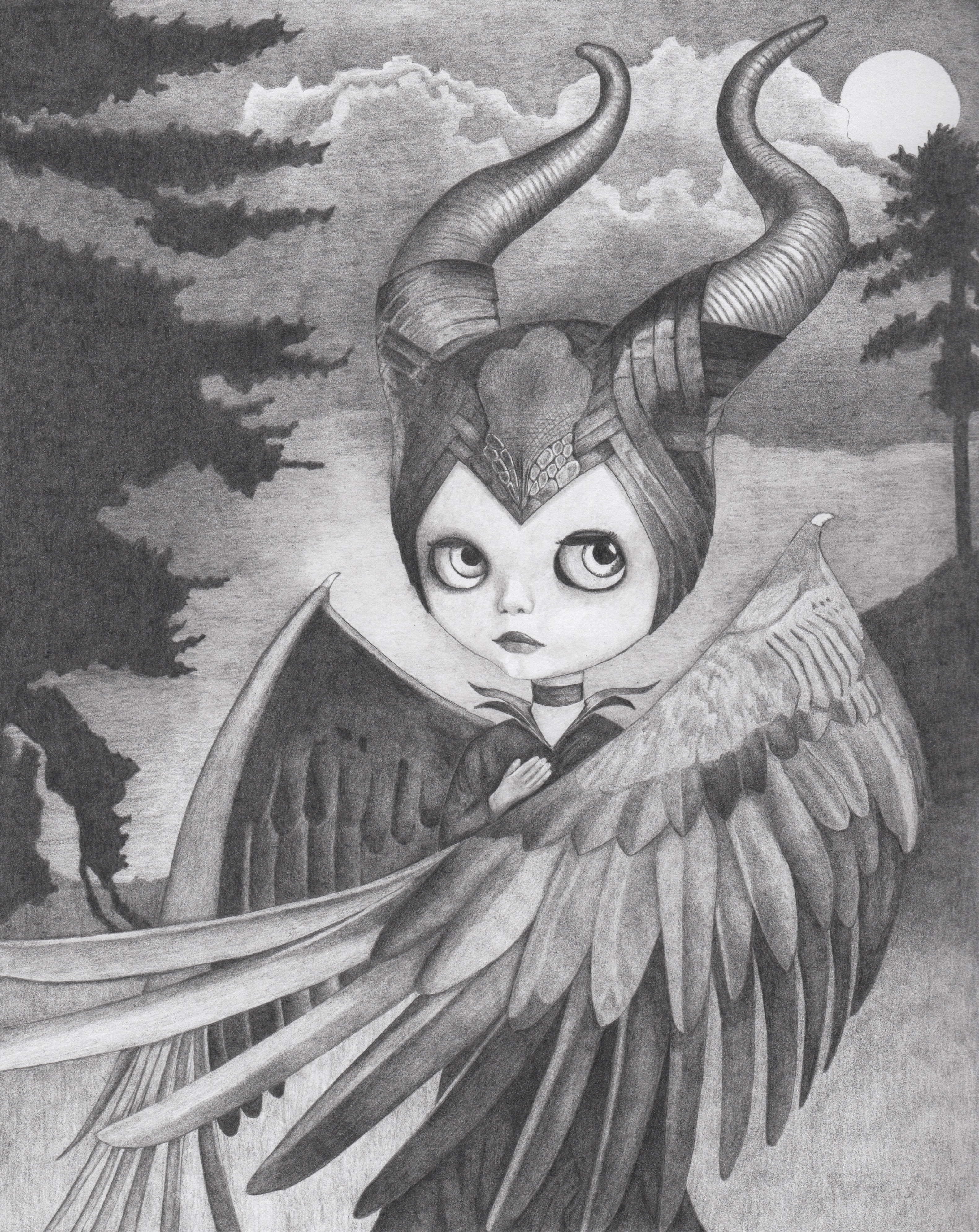 # 3 - Portrait of Blythe Maleficent
