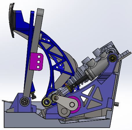 Thumbnail: Porsche Pedal Assembly - Hydraulic Clutch Actuation