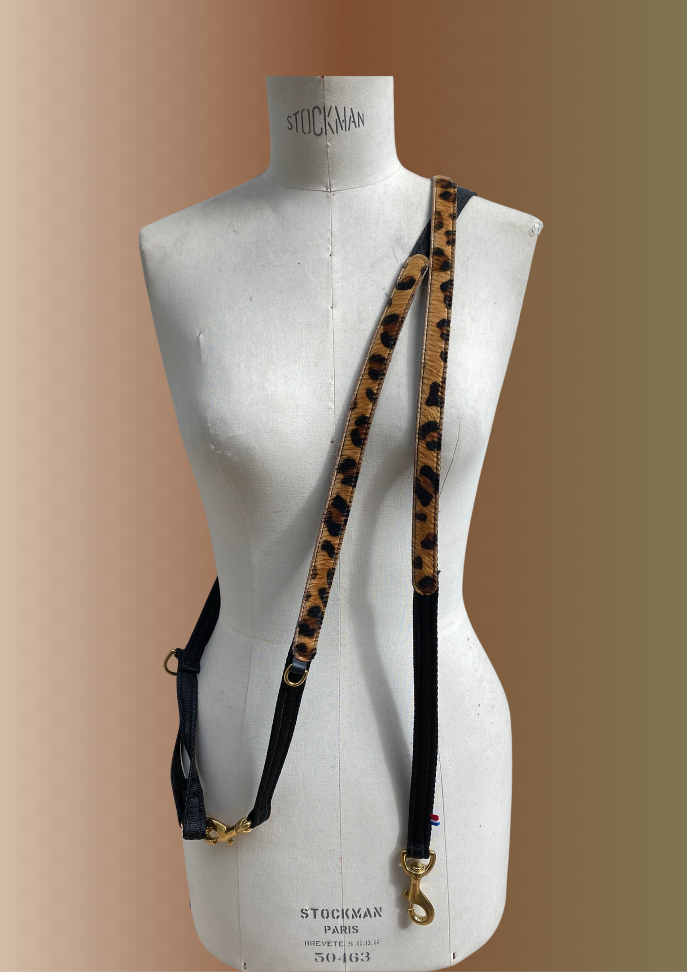 Laisse Bandoulière Léopard