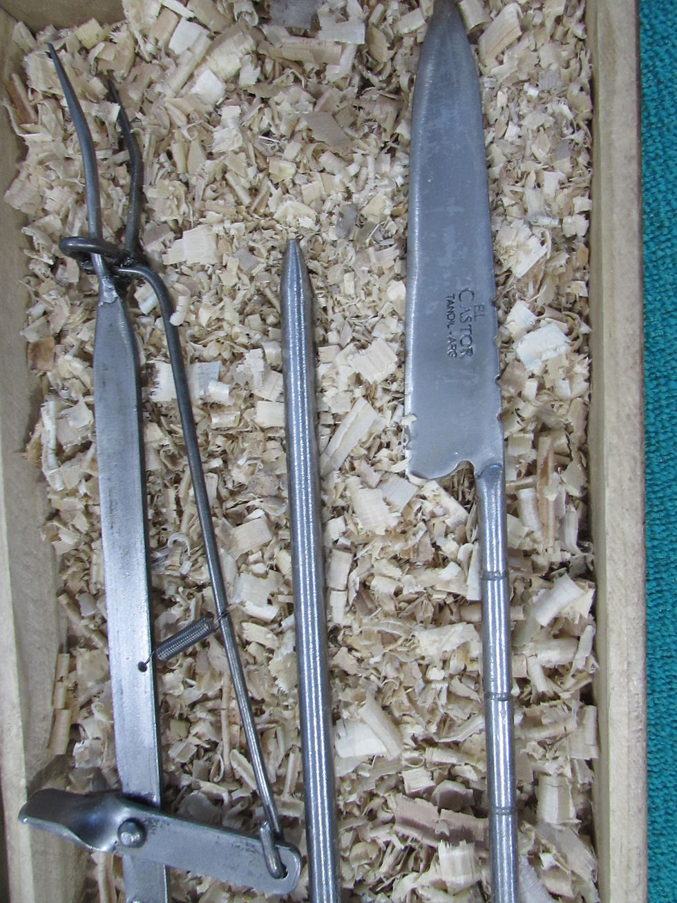 Miniatura: set de cubiertos con caja x 3