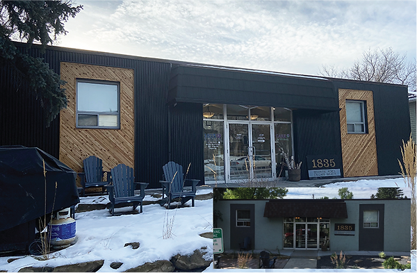 Cedar Siding. Corrugated Metal Siding