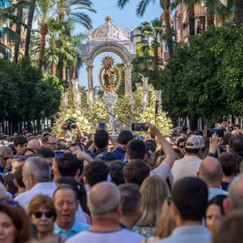El Ayuntamiento trabaja de la mano con la Hermandad de La Cinta para la bajada de la Patrona del Santuario a la Catedral
