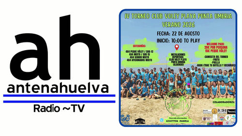 El Club Vóley Playa Punta Umbría celebra la IV edición de su torneo el 22 de agosto