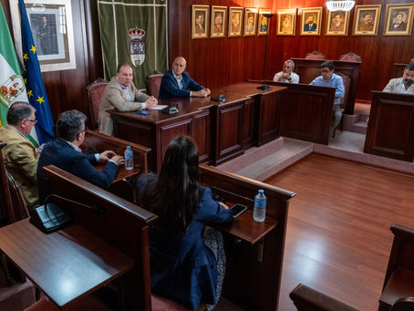 David Toscano anuncia en Lepe una subvención de 360.000 euros de la Diputación para la depuradora del Chare