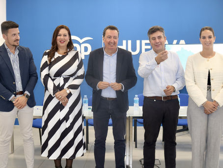 El PP celebra su primer Comité de Alcaldes con los nuevos regidores de Aljaraque, Palos, La Palma y Lepe
