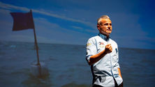 Ernesto Algarra en Punta Umbría con una charla 'Celebrando la Vida'.