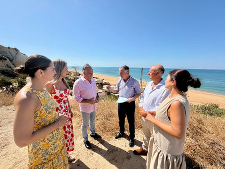 El PP insta al Gobierno a invertir en las playas de Huelva y reclama "actuaciones urgentes" para hacer frente a la regresión del litoral  