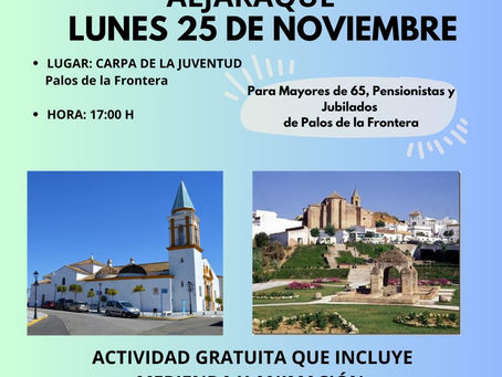 Un nuevo encuentro para materializar el hermanamiento de Mayores entre Palos de la Frontera y Aljaraque