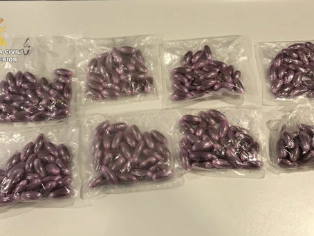 Intervenidas más de 3.000 pastillas de éxtasis en el interior de dos bombonas de butano en un ferry en Huelva
