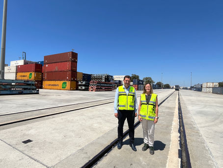 El Puerto de Huelva comenzará en breve la ejecución de las obras de ampliación de la terminal ferroviaria del Muelle Sur