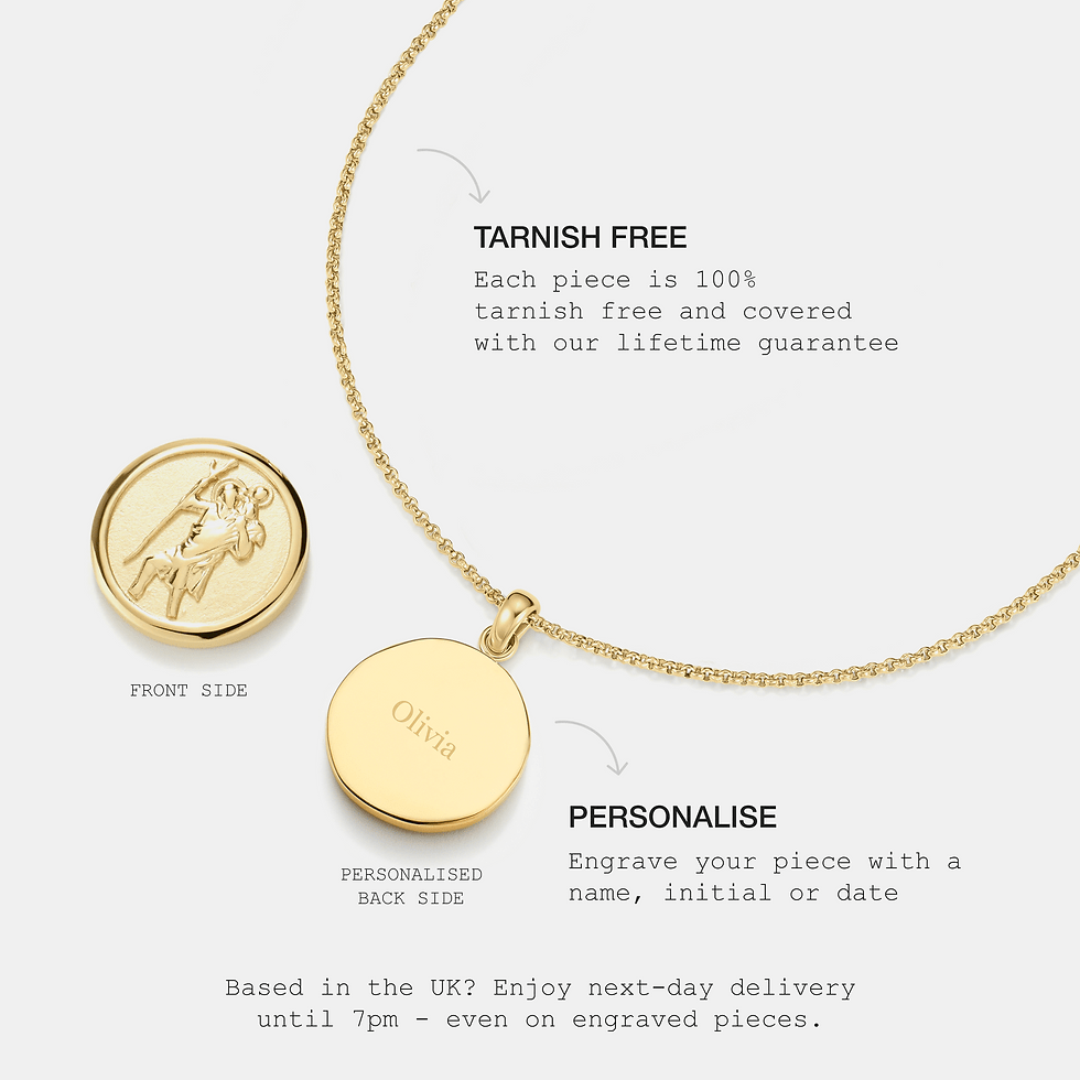 Thumbnail: St Christopher Talisman Necklace